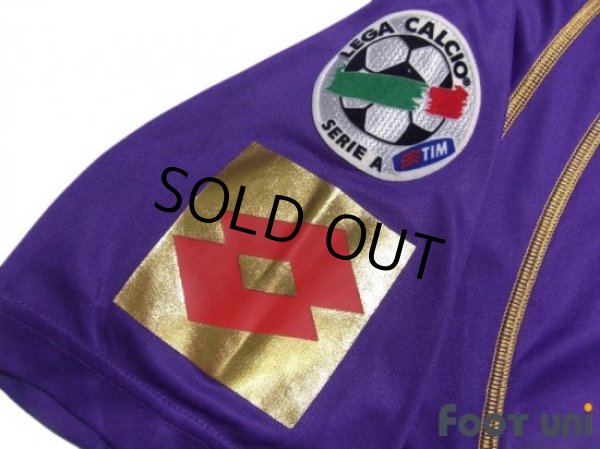 Photo6: Fiorentina 2006-2007 Home Shirt #30 Luca Toni 80th anniversary model Lega Calcio Patch/Badge (6)