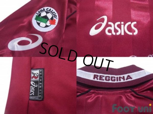 Photo7: Reggina 2002-2003 Home Shirt #10 Shunsuke Nakamura Lega Calcio Patch/Badge (7)