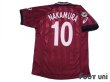 Photo2: Reggina 2002-2003 Home Shirt #10 Shunsuke Nakamura Lega Calcio Patch/Badge (2)