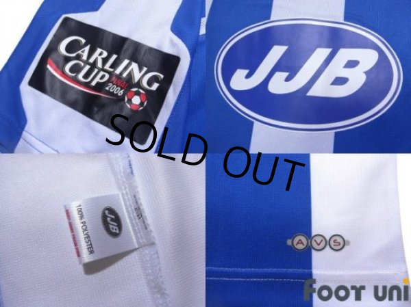 Photo8: Wigan Athletic 2005-2006 Home Shirt #16 De Zeeuw Carling Cup Patch/Badge w/tags (8)