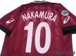 Photo4: Reggina 2002-2003 Home Shirt #10 Shunsuke Nakamura Lega Calcio Patch/Badge (4)