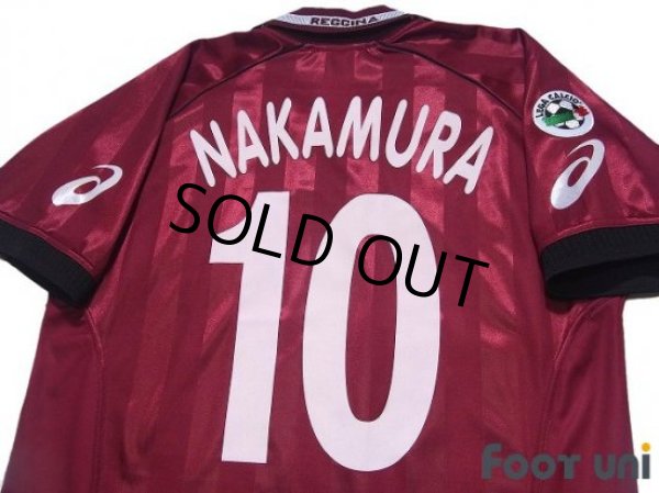 Photo4: Reggina 2002-2003 Home Shirt #10 Shunsuke Nakamura Lega Calcio Patch/Badge (4)
