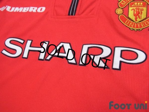 Photo7: Manchester United 1998-2000 Home Shirt (7)