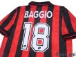 Photo4: AC Milan 1995-1996 Home Shirt #18 Roberto Baggio (4)