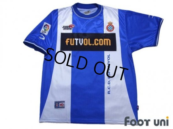 Photo1: Espanyol 2000-2001 Home Shirt (1)