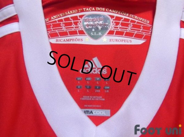 Photo4: Benfica 2011-2012 Home Shirt 50th Anniversary of Champions Cup 2nd Consecutive Championship (4)