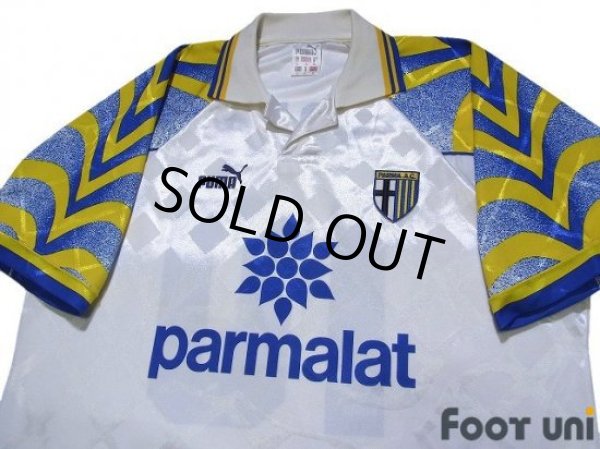 Photo3: Parma 1995-1996 Home Shirt #10 Gianfranco Zola (3)