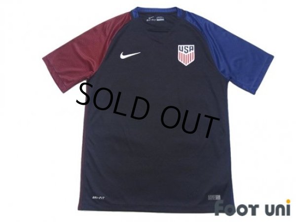 Photo1: USA 2016 Away Shirt (1)