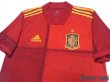 Photo3: Spain Euro 2020 Home Authentic Shirt (3)