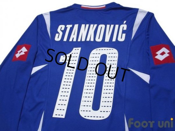 Photo4: Serbia Montenegro 2006 Home Long Sleeve Shirt #10 Stanković w/tags (4)