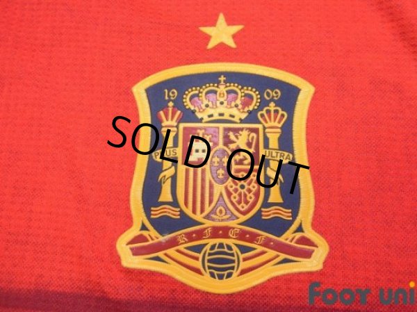 Photo5: Spain Euro 2020 Home Authentic Shirt (5)