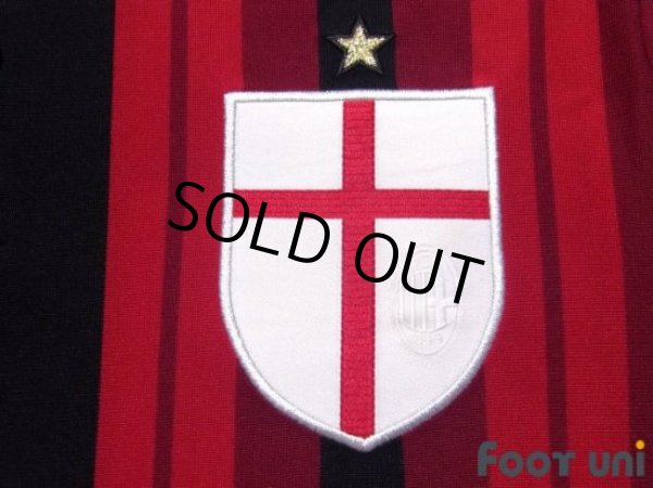 Photo6: AC Milan 2014-2015 Home Shirt #10 Keisuke Honda (6)