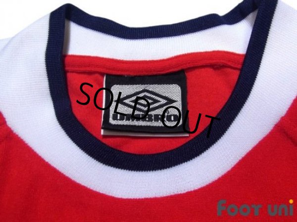 Photo5: Norway Euro 2000 Home Shirt #20 Solskjaer UEFA Euro 2000 Patch/Badge UEFA Fair Play Patch/Badge (5)