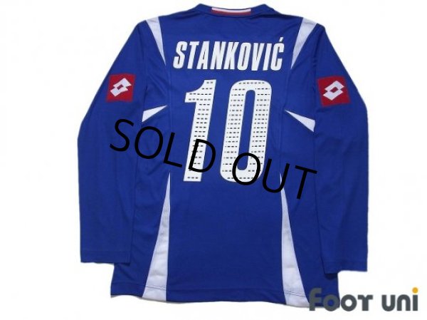 Serbia Montenegro 2006 Home Long Sleeve Shirt #10 Stanković