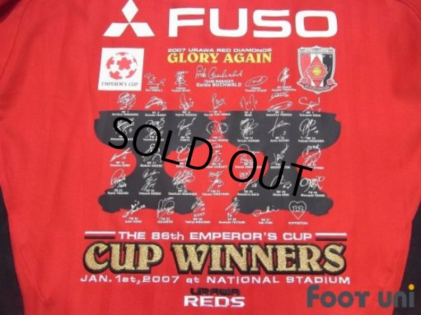Photo6: Urawa Reds 2006 Home Long Sleeve Shirt Emperor's Cup victory commemorative model w/tags (6)