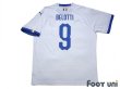Photo2: Italy 2018 Away Shirt #9 Andrea Belotti (2)