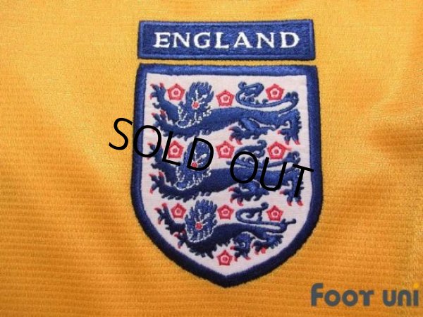 Photo6: England Euro 2000 GK Long Sleeve Shirt #1 David Seaman (6)