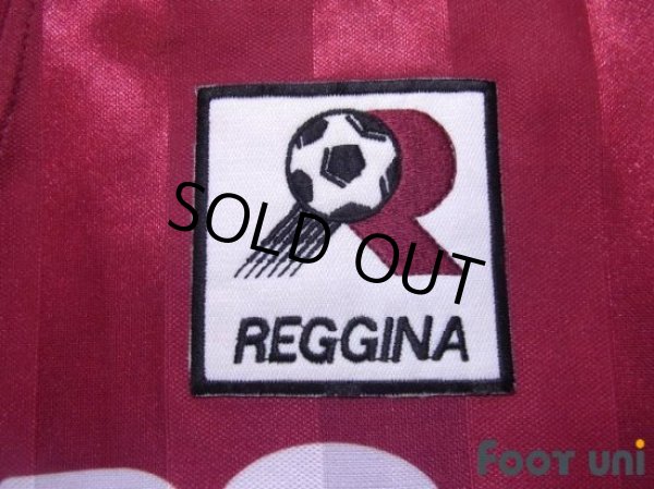 Photo6: Reggina 2002-2003 Home Long Sleeve Shirt #10 Shunsuke Nakamura Lega Calcio Patch/Badge (6)