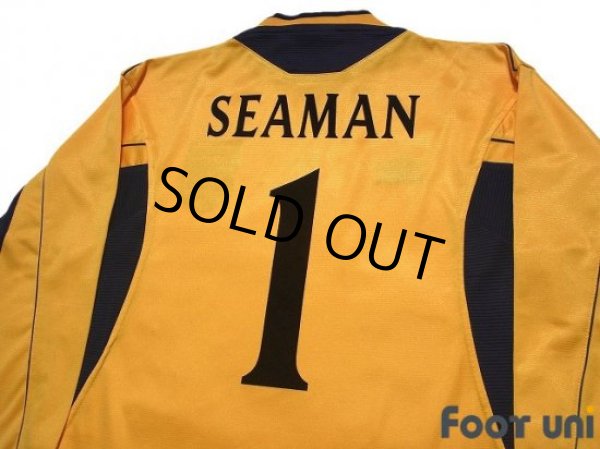 Photo4: England Euro 2000 GK Long Sleeve Shirt #1 David Seaman (4)