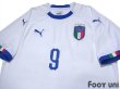 Photo3: Italy 2018 Away Shirt #9 Andrea Belotti (3)