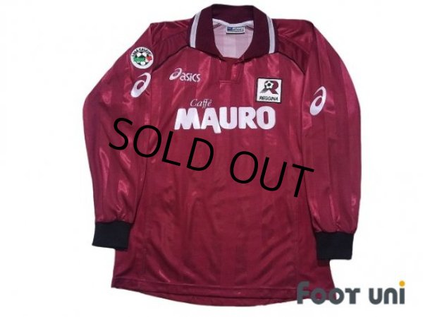 Photo1: Reggina 2002-2003 Home Long Sleeve Shirt #10 Shunsuke Nakamura Lega Calcio Patch/Badge (1)