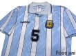 Photo3: Argentina 1994 Home Shirt #6 Fernando Redondo (3)