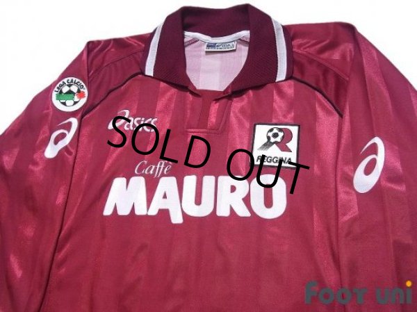 Photo3: Reggina 2002-2003 Home Long Sleeve Shirt #10 Shunsuke Nakamura Lega Calcio Patch/Badge (3)