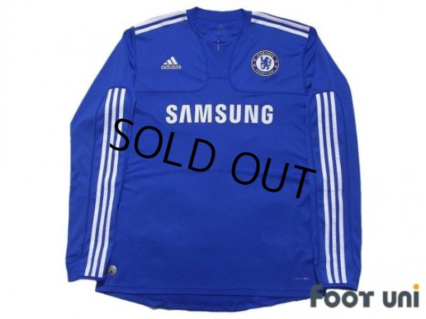 Photo1: Chelsea 2009-2010 Home Long Sleeve Shirt #10 Joe Cole (1)