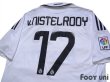 Photo4: Real Madrid 2008-2009 Home Shirt #17 Van Nistelrooy LFP Patch/Badge (4)