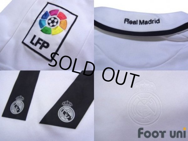 Photo8: Real Madrid 2008-2009 Home Shirt #17 Van Nistelrooy LFP Patch/Badge (8)