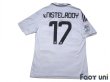Photo2: Real Madrid 2008-2009 Home Shirt #17 Van Nistelrooy LFP Patch/Badge (2)