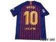 Photo2: FC Barcelona 2018-2019 Home Shirt and Shorts Set #10 Messi La Liga Patch/Badge (2)