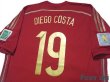 Photo4: Spain 2014 Home Shirt #19 Diego Costa FIFA World Cup Championship 2014 Patch/Badge (4)