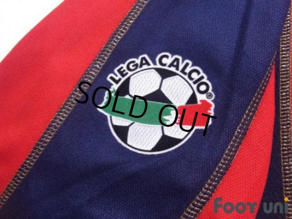 Photo7: Cagliari 2003-2004 Home Shirt #10 Zola Lega Calcio Patch/Badge w/tags (7)