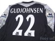 Photo4: Chelsea 2005-2006 3rd Long Sleeve Shirt #22 Guojohnsen Champions 2004-2005 BARCLAYS PREMIERSHIP Patch/Badge (4)