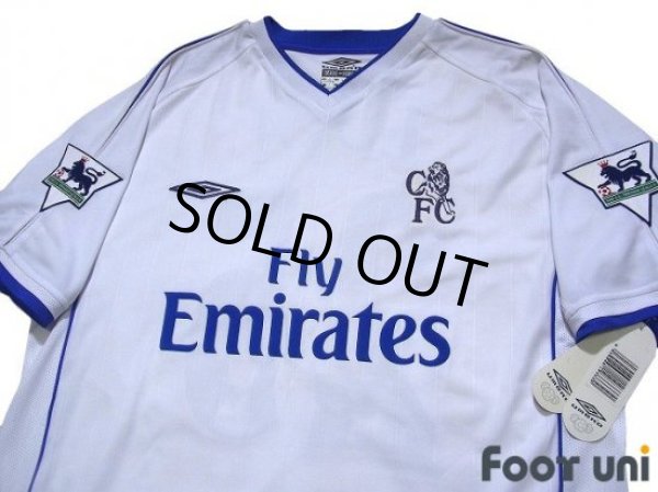 Photo3: Chelsea 2001-2003 Away Shirt #25 Zola The F.A. Premier League Patch/Badge w/tags (3)