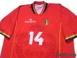 Photo3: Belgium 1998 Home Shirt #14 Vincenzo Scifo (3)