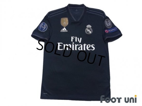 Photo1: Real Madrid 2018-2019 Away Shirt #24 Dani Ceballos Champions League Patch/Badge (1)