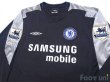 Photo3: Chelsea 2005-2006 3rd Long Sleeve Shirt #22 Guojohnsen Champions 2004-2005 BARCLAYS PREMIERSHIP Patch/Badge (3)