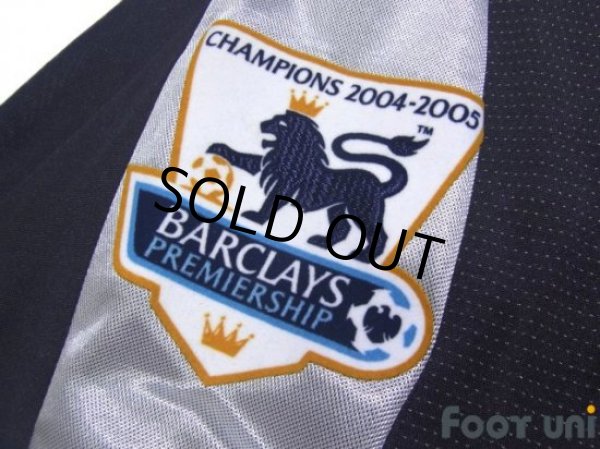Photo7: Chelsea 2005-2006 3rd Long Sleeve Shirt #22 Guojohnsen Champions 2004-2005 BARCLAYS PREMIERSHIP Patch/Badge (7)
