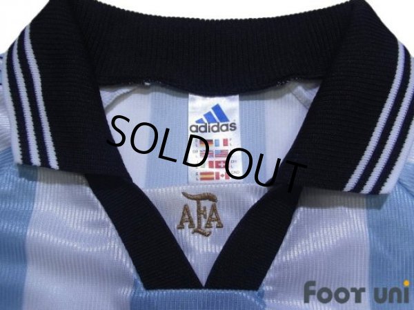 Photo4: Argentina 1998 Home Shirt (4)