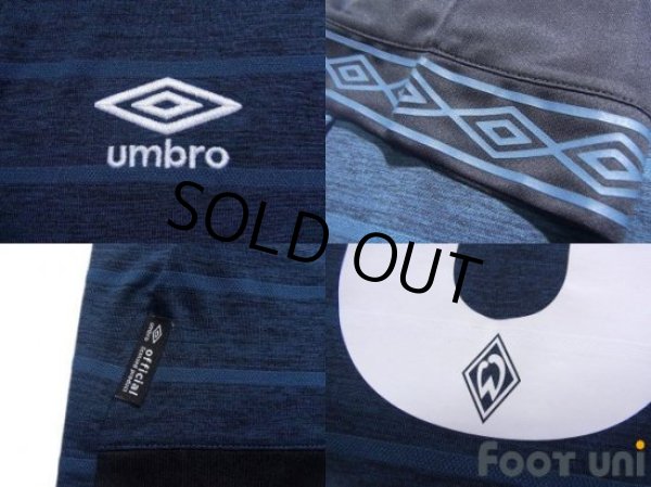 Photo6: Werder Bremen 2018-2019 Away Shirt #8 Yuya Osako (6)