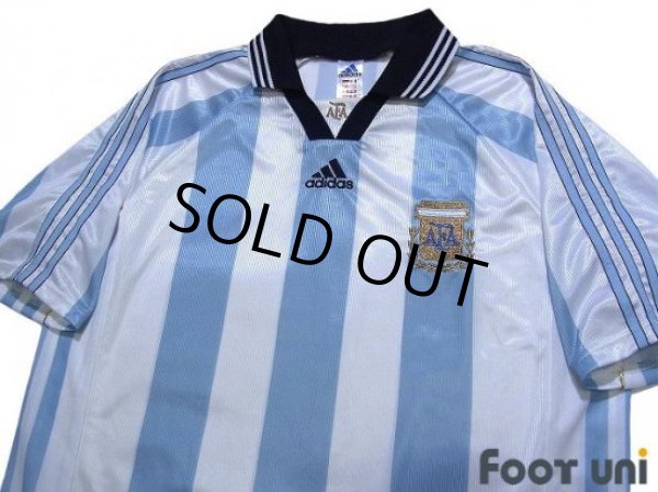 Photo3: Argentina 1998 Home Shirt (3)