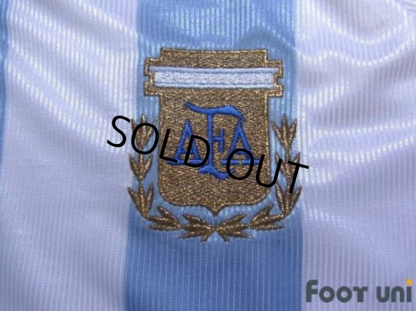 Photo5: Argentina 1998 Home Shirt (5)