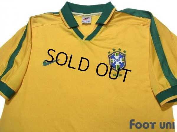 Photo3: Brazil 1997 Home Shirt (3)