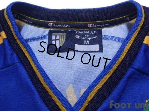 Photo5: Parma 2002-2003 Home Shirt #10 Hidetoshi Nakata Lega Calcio Patch/Badge (5)