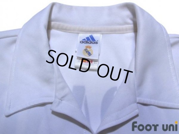 Photo5: Real Madrid 2002-2003 Home Shirt #5 Zidane Centenario Patch/Badge LFP Patch/Badge (5)