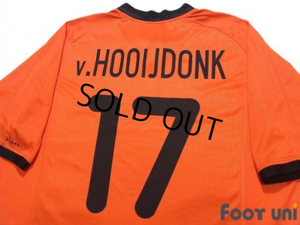 Photo4: Netherlands Euro 2000 Home Shirt #17 Van Hooijdonk (4)