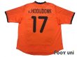 Photo2: Netherlands Euro 2000 Home Shirt #17 Van Hooijdonk (2)