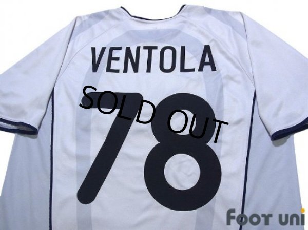Photo4: Inter Milan 2001-2002 Away Shirt #78 Nicola Ventola (4)